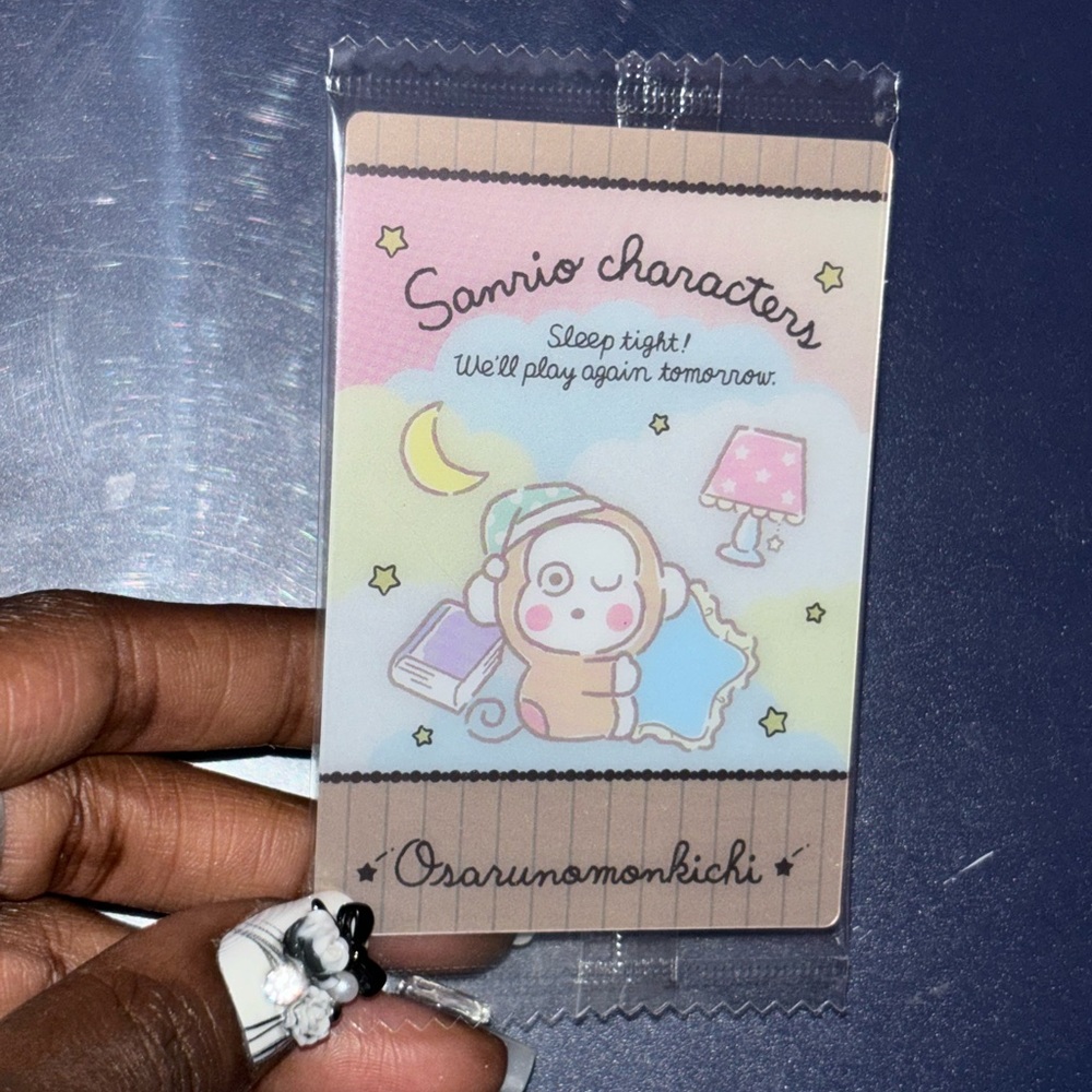Sanrio Characters Sleep Time 2 Wafer Card [Osarunomonkichi]